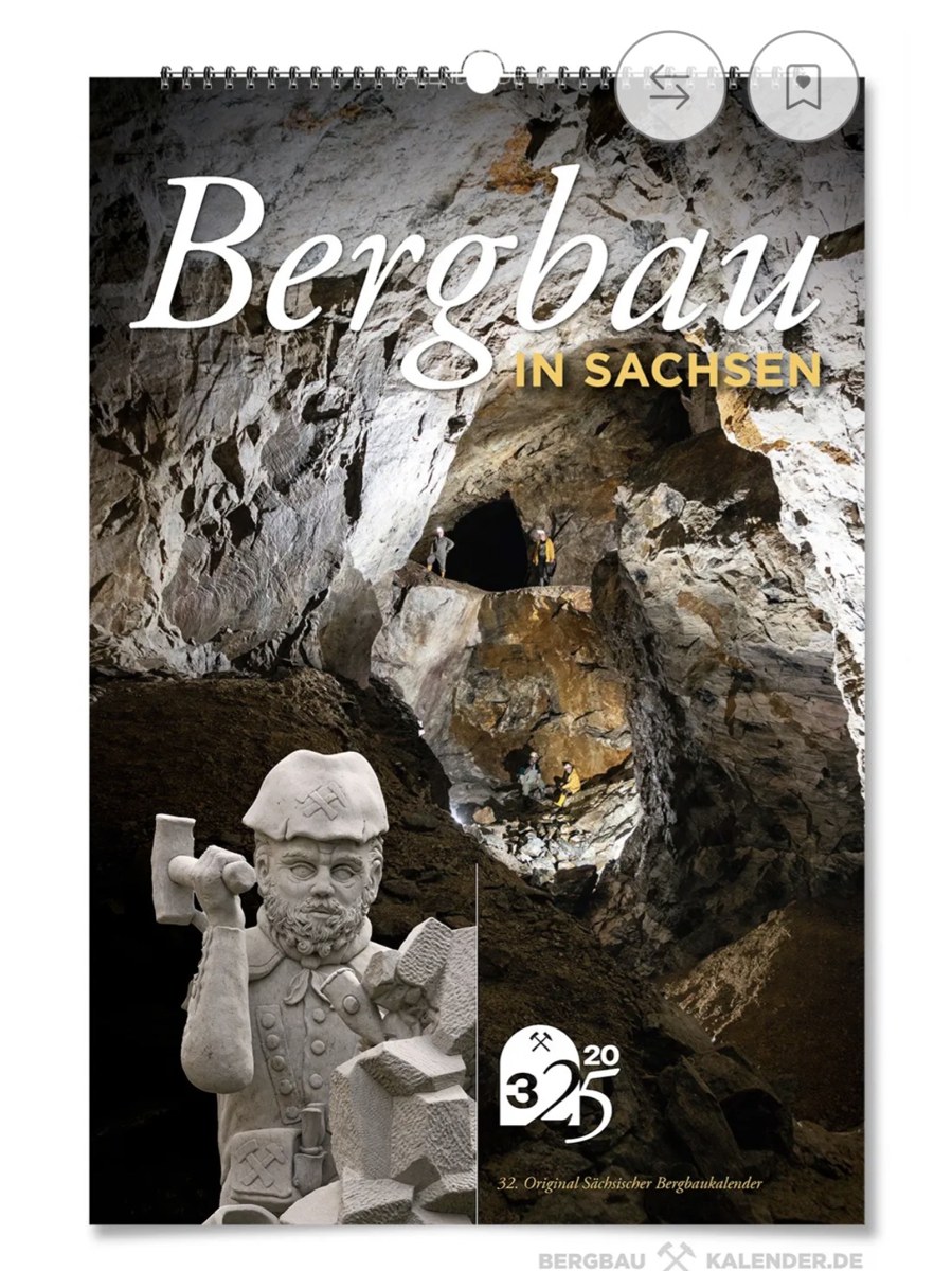 Titel des Bergbaukalenders 2025