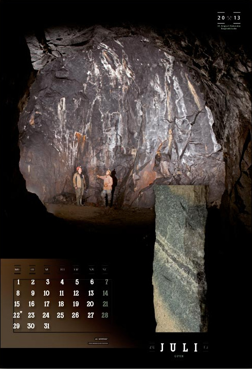 July 2013: Weiße Zeche and a cassiterite vein