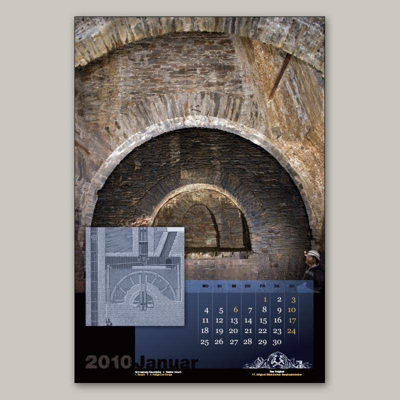 Bergbaukalender 2010 - Januar