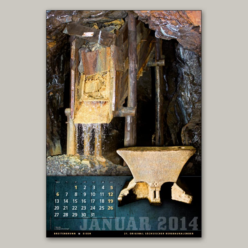 Bergbaukalender 2014 - Januar