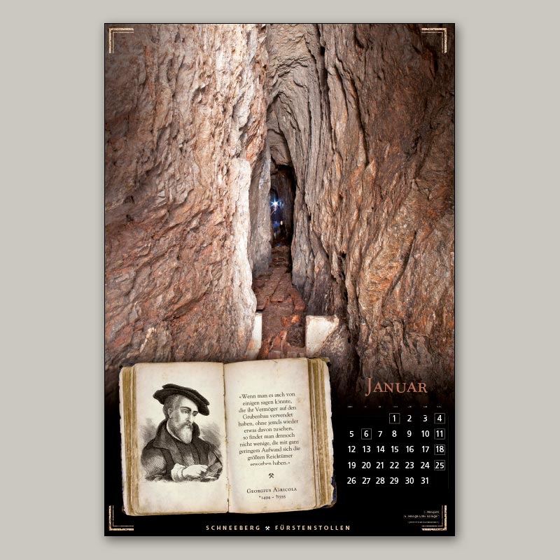 Bergbaukalender 2015 - Januar
