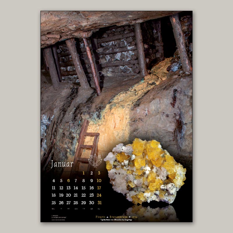 Bergbaukalender 2016 - Januar