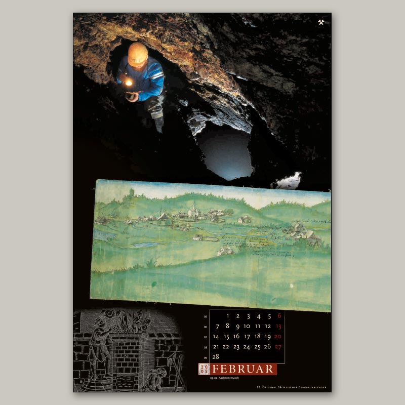 Bergbaukalender 2005 - Februar