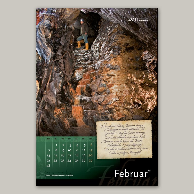 Bergbaukalender 2011 - Februar