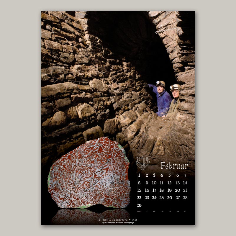 Bergbaukalender 2016 - Februar