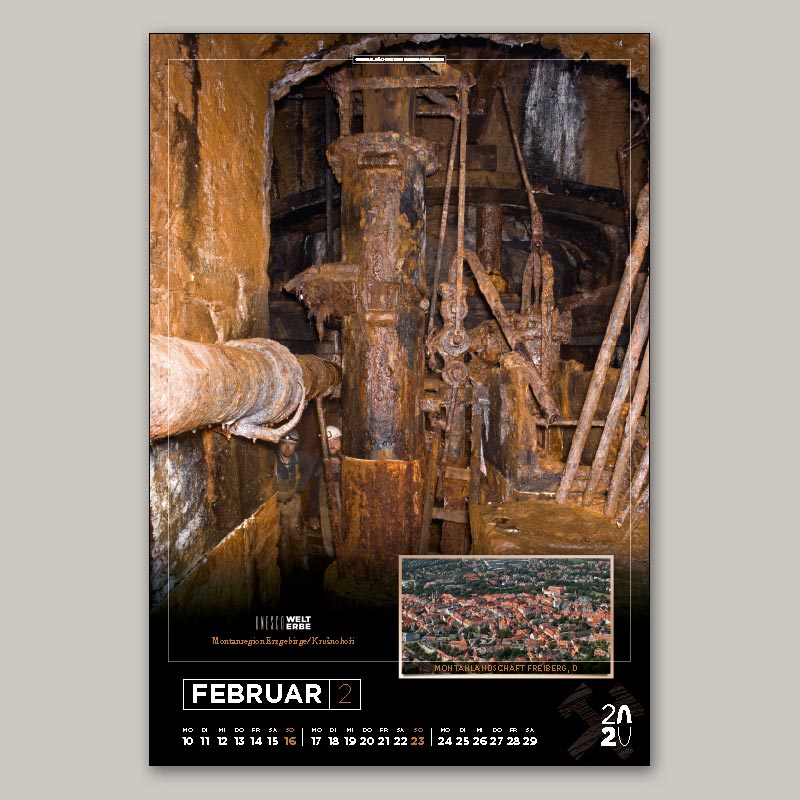 Bergbaukalender 2020 - Februar 2