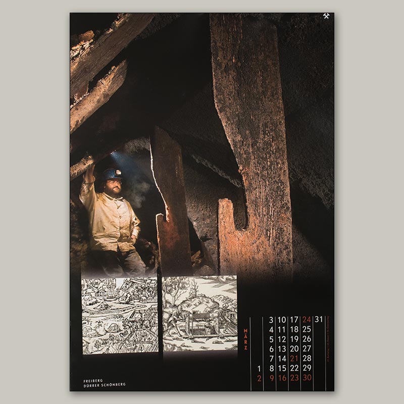 Bergbaukalender 2008 - März