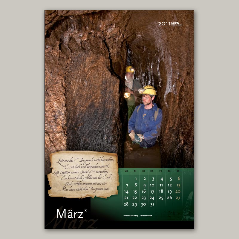 Bergbaukalender 2011 - März