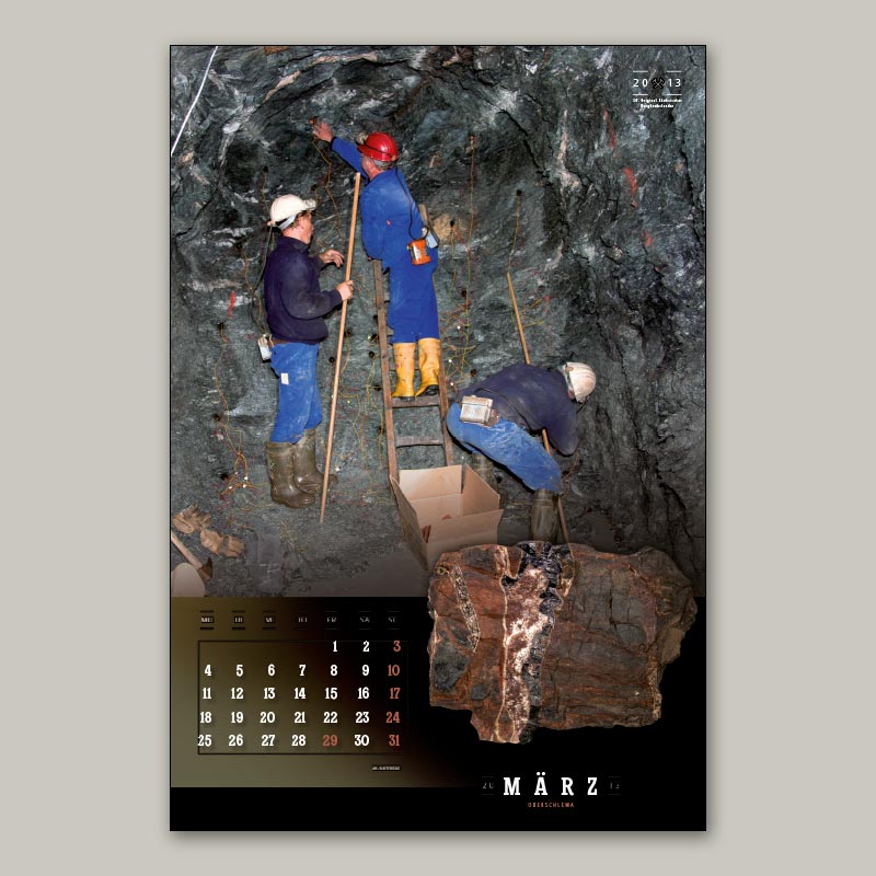 Bergbaukalender 2013 - März