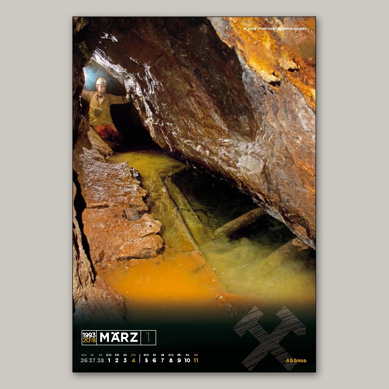 Bergbaukalender 2018 - März 1