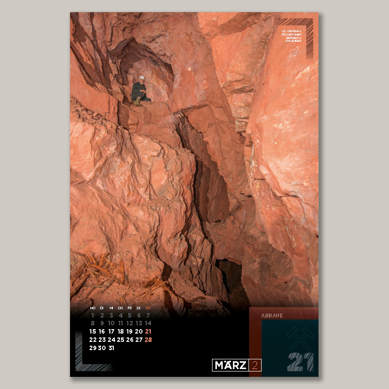 Bergbaukalender 2021 - März 2