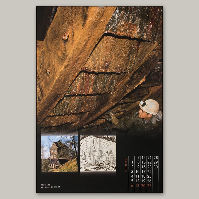 Bergbaukalender 2008 - April