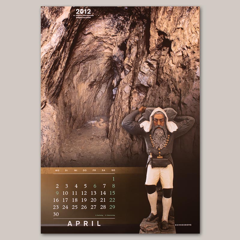 Bergbaukalender 2012 - April