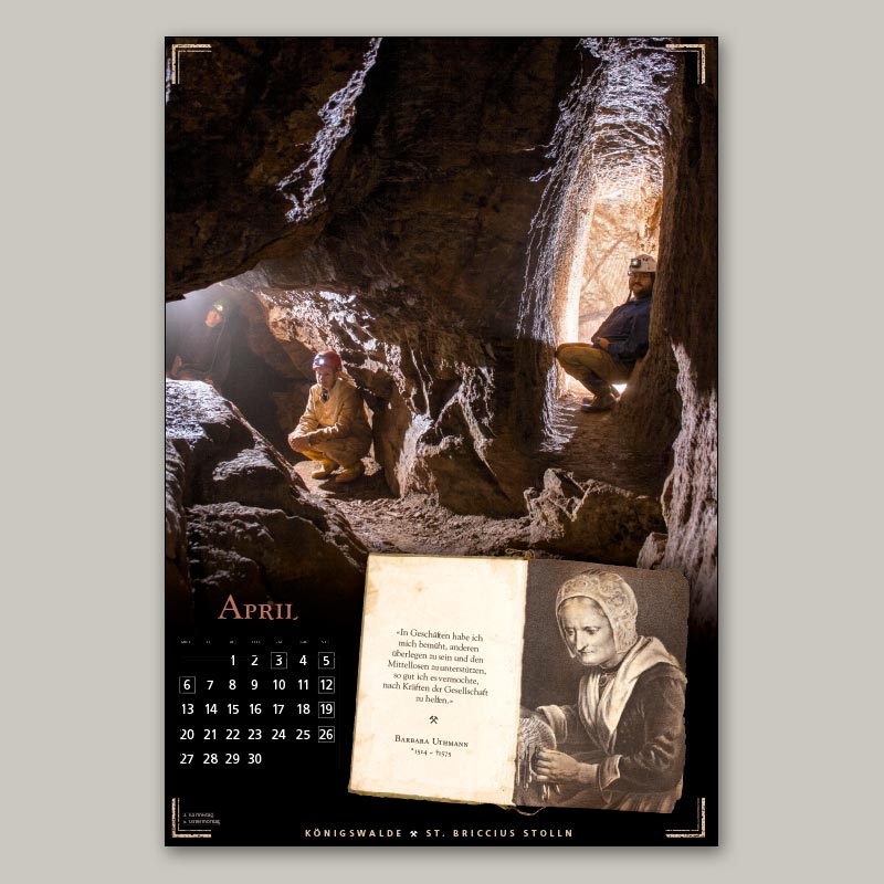 Bergbaukalender 2015 - April