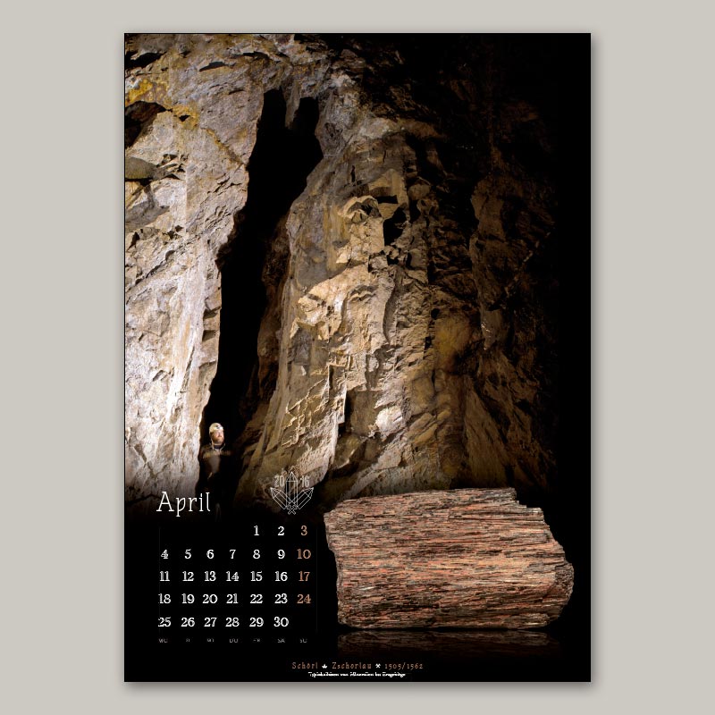 Bergbaukalender 2016 - April