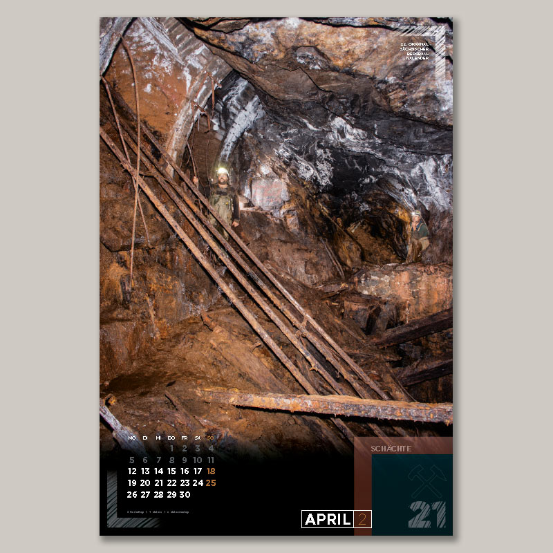 Bergbaukalender 2021 - April 2