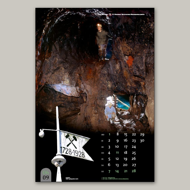 Bergbaukalender 2009 - Juni