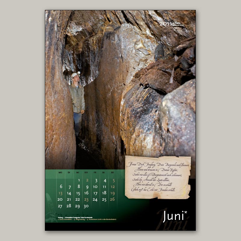 Bergbaukalender 2011 - Juni