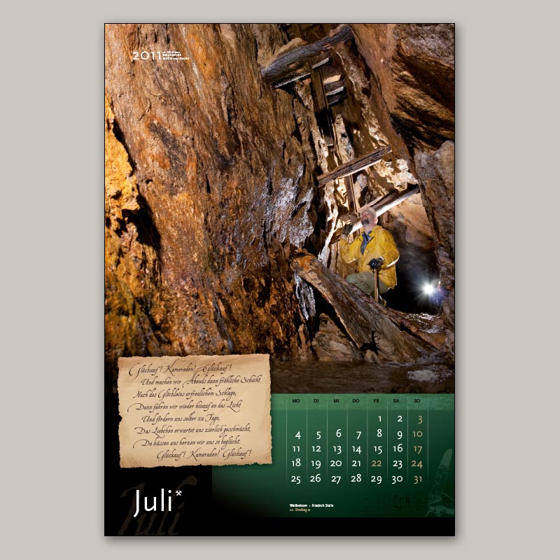 Bergbaukalender 2011 - Juli