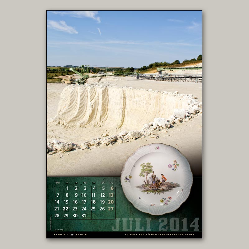 Bergbaukalender 2014 - Juli
