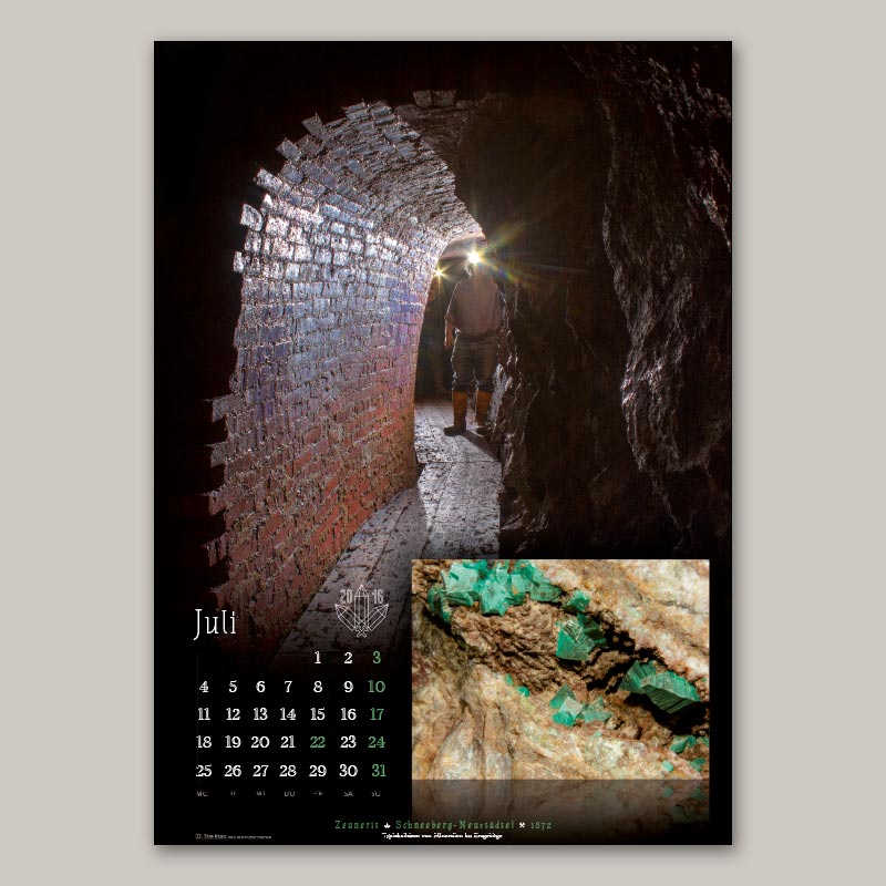 Bergbaukalender 2016 - Juli