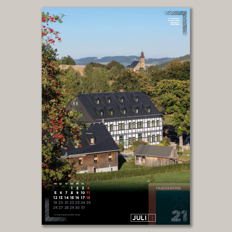 Bergbaukalender 2021 - Juli 1