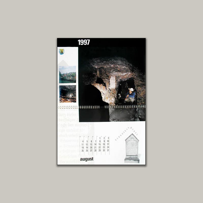 Bergbaukalender 1997 - August