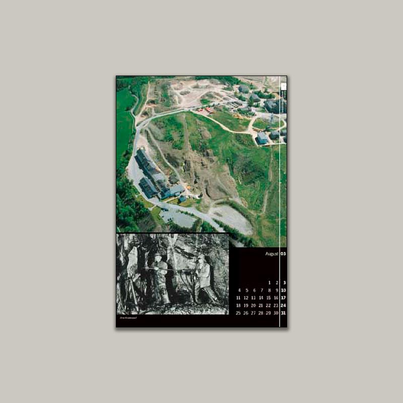 Bergbaukalender 2003 - August