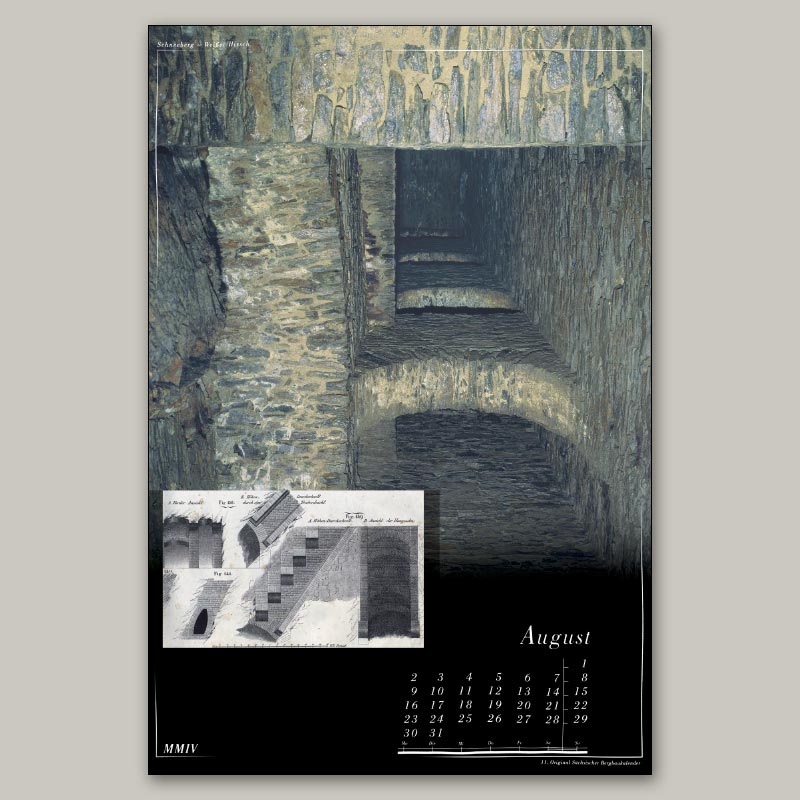 Bergbaukalender 2004 - August