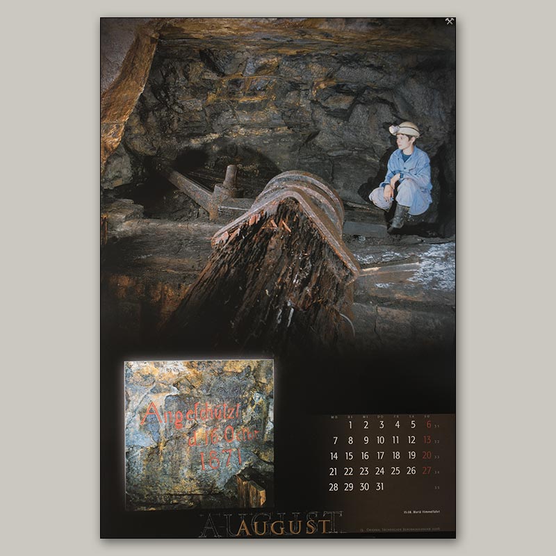 Bergbaukalender 2006 - August