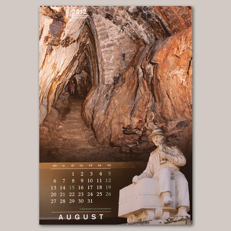 Bergbaukalender 2012 - August