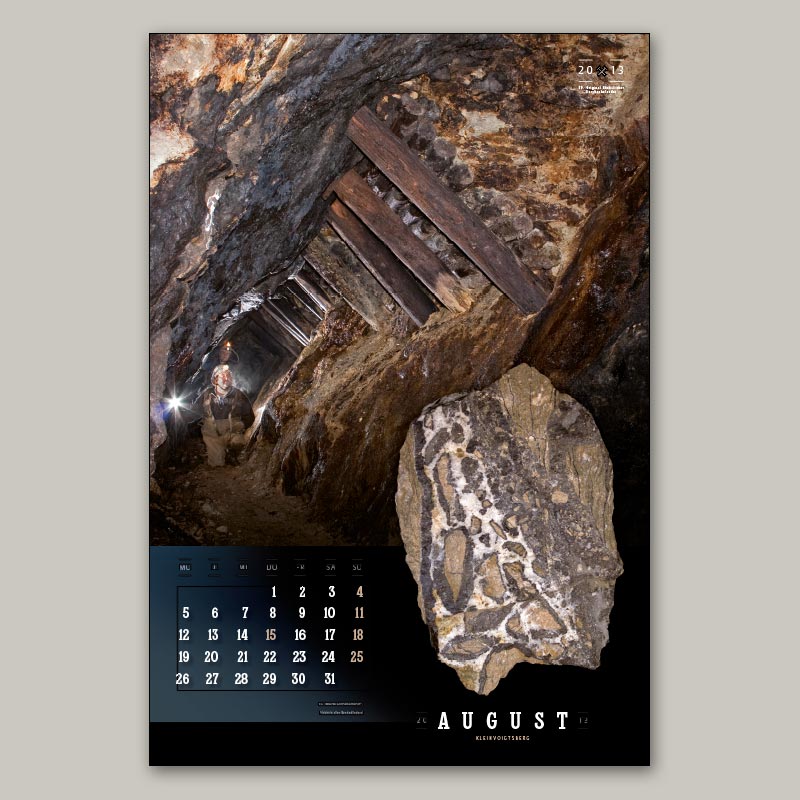 Bergbaukalender 2013 - August