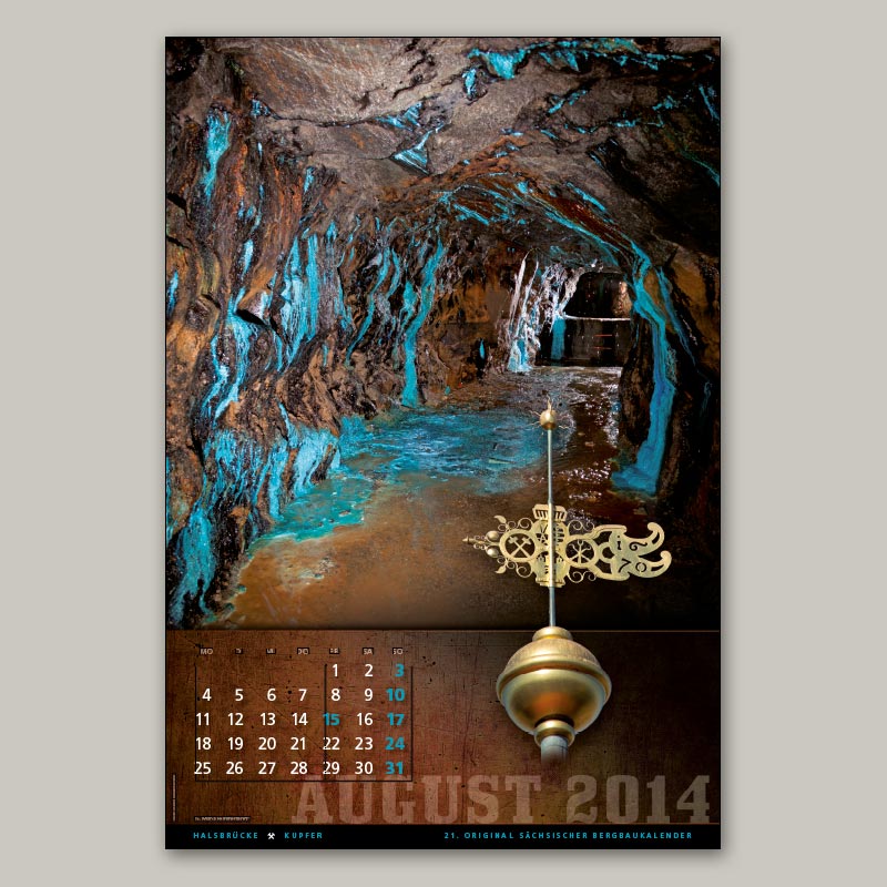Bergbaukalender 2014 - August