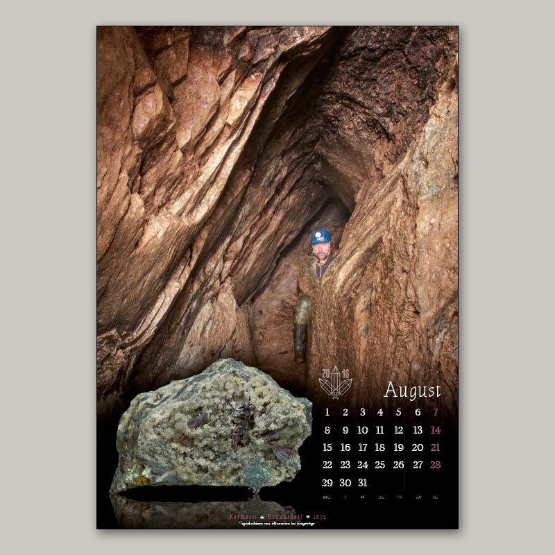 Bergbaukalender 2016 - August