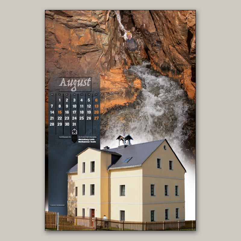 Bergbaukalender 2017 - August