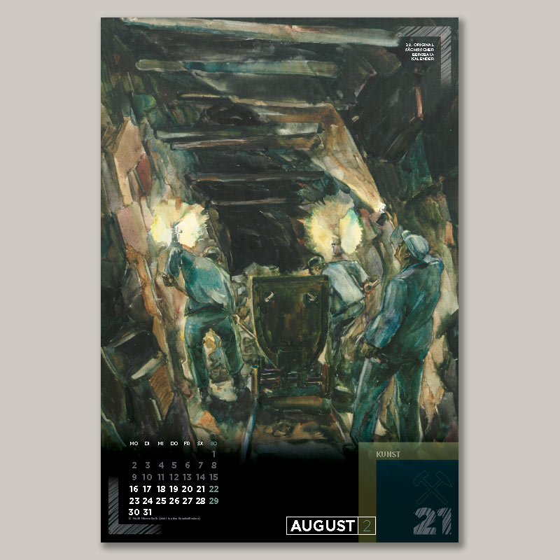 Bergbaukalender 2021 - August 2