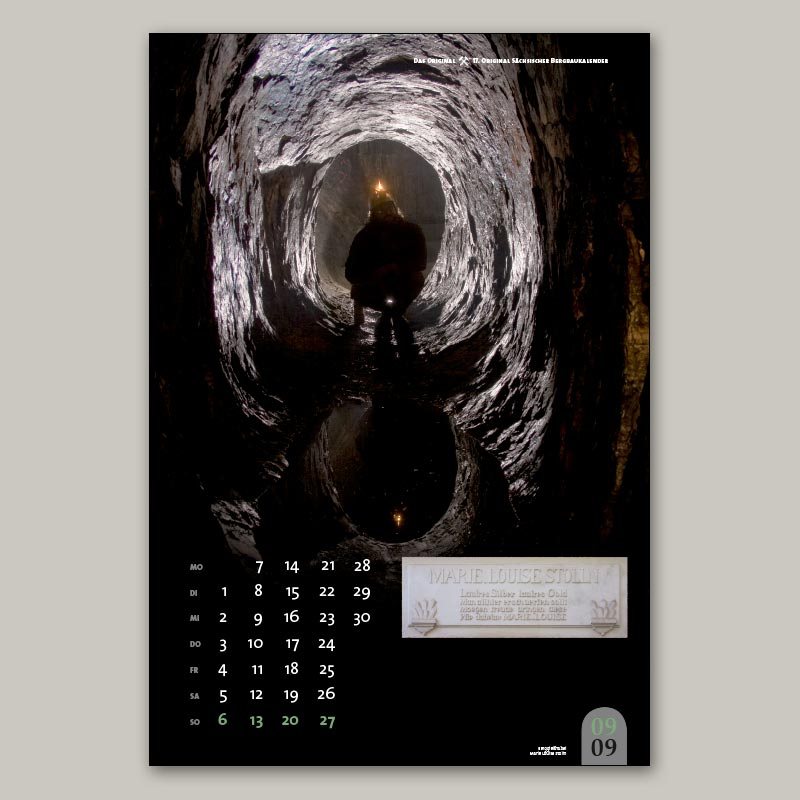 Bergbaukalender 2009 - September