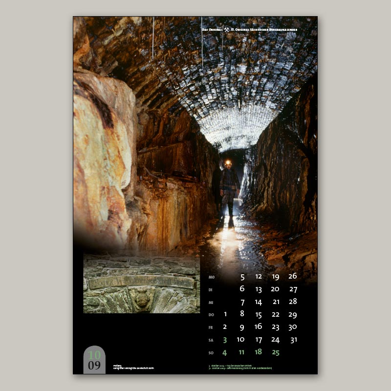 Bergbaukalender 2009 - Oktober
