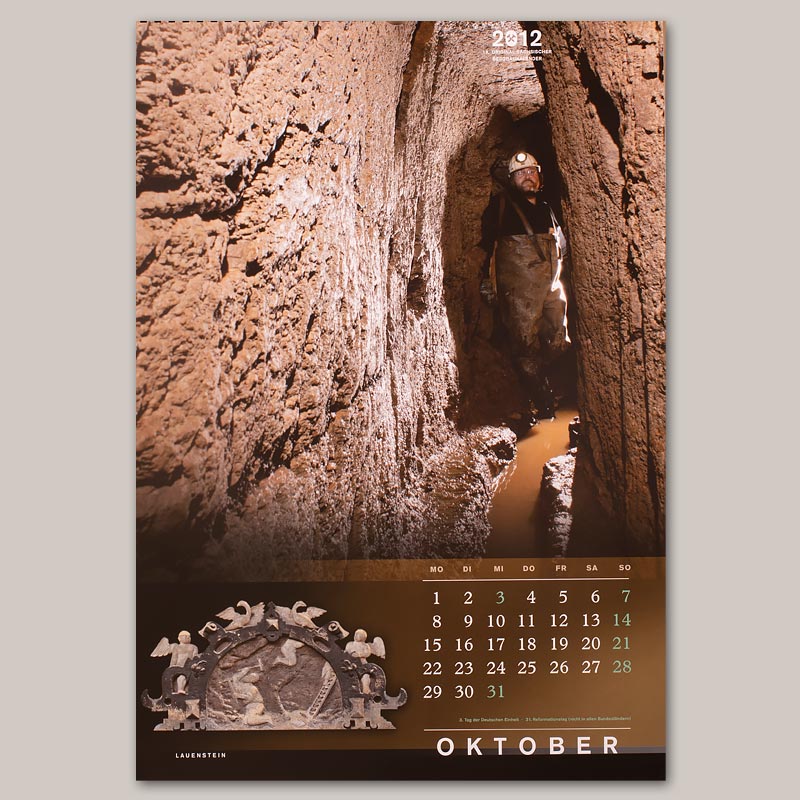 Bergbaukalender 2012 - Oktober