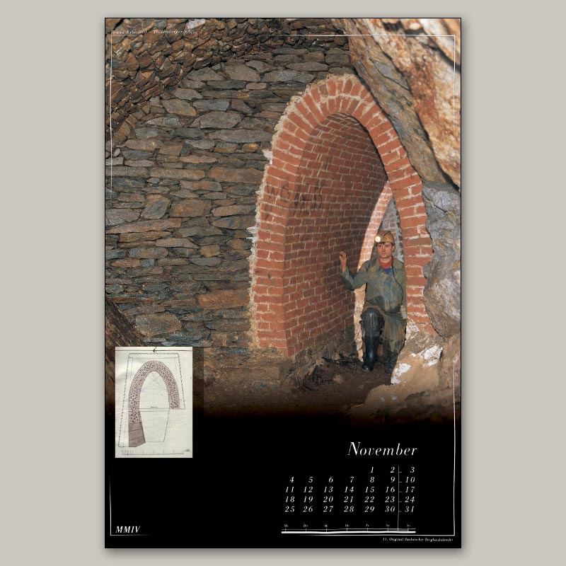 Bergbaukalender 2004 - November