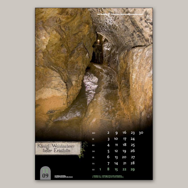 Bergbaukalender 2009 - November