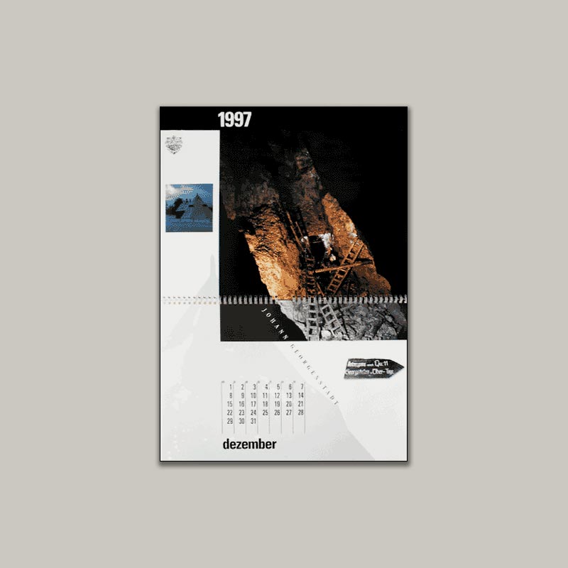 Bergbaukalender 1997 - Dezember