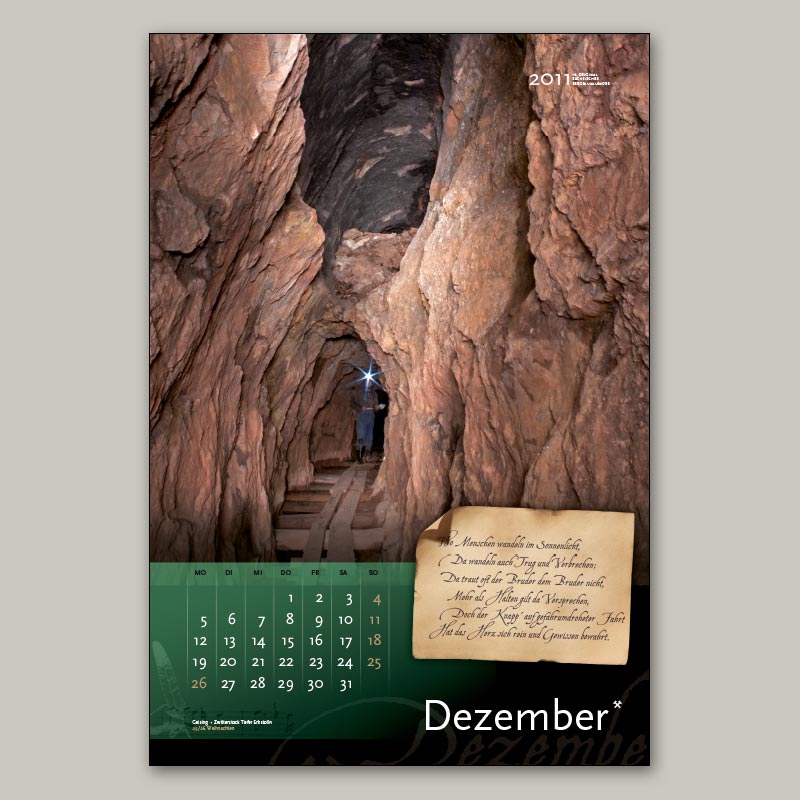 Bergbaukalender 2011 - Dezember