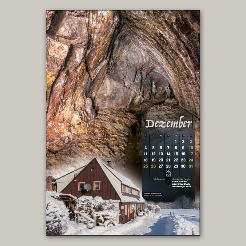 Bergbaukalender 2017 - Dezember