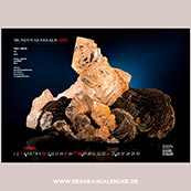 April Mineralienkalender "MINERALIS MUNDUS"