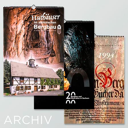 Archiv aller bisher erschienenen Bergbaukalender