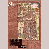 August (A) Bergbaukalender 2022 "Sächsischer Bergbau"