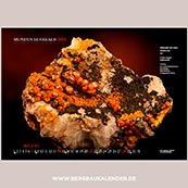 August Mineralienkalender "MINERALIS MUNDUS"