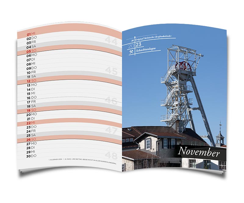 MINI Bergbaukalender 2023 - November