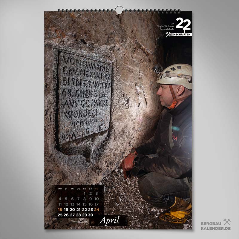 Bergbaukalender 2022 - April B